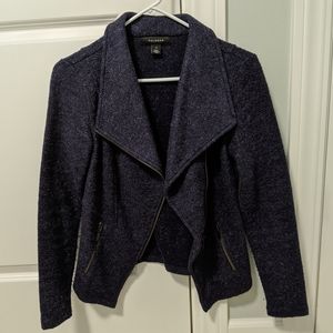 Halogen Knit Moto Jacket